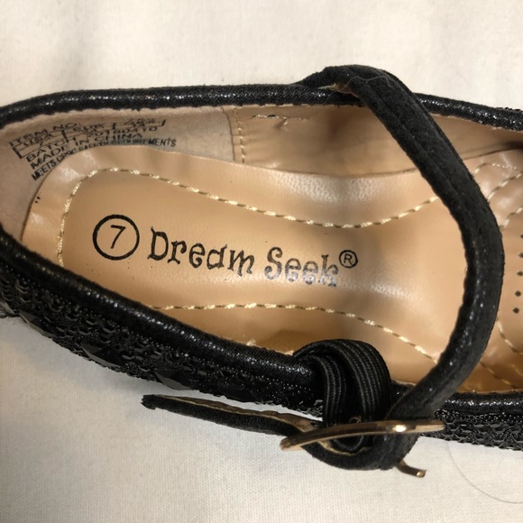 Dream Seek Mary Jane Rhinestone studded slip on ballet flats 🥿 - Picture 7 of 9
